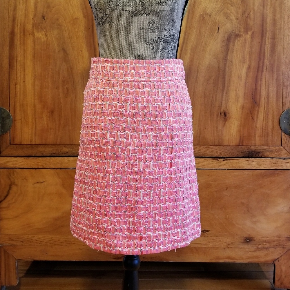Kate Spade Pink A-Line Skirt